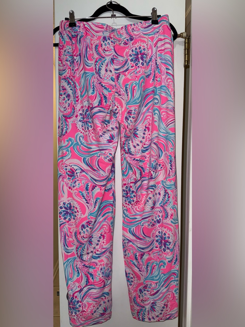 NWOT Lorena Breezy Palazzo Pant in Don't Be Jelly - Picture 3 of 3